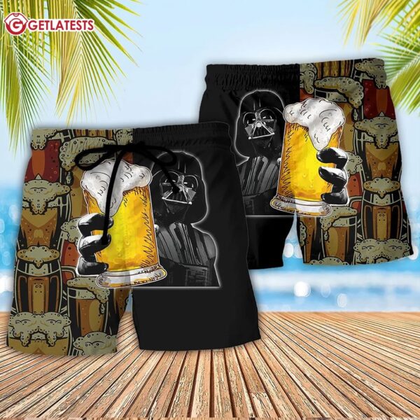 Darth Vader I Find Your Lack Of Beer Hawaiian Shirt and Shorts (1)