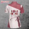 Gold Wine Kind Of Girl Golf Women's Polo Shirt (3)