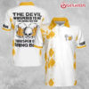 The Devil Whispered Beer Lovers Skull Custom Name Polo Shirt (2)
