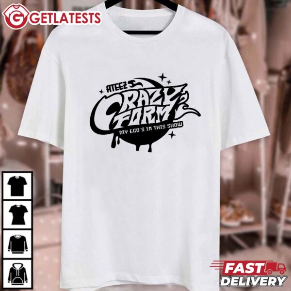 Ateez Crazy Form my Ego's in this Show T Shirt (1)