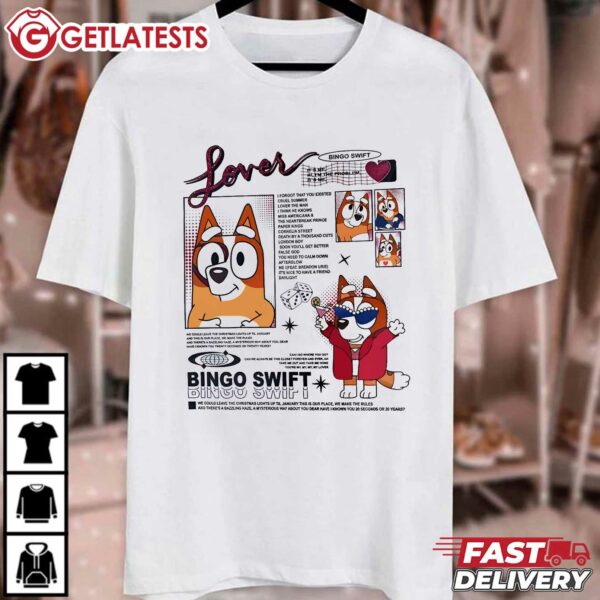 Bingo Swifties Lover Eras Tour T Shirt (1)