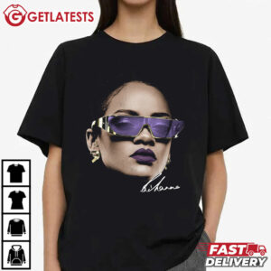 Rare Rihanna Concert Signature T Shirt (2)
