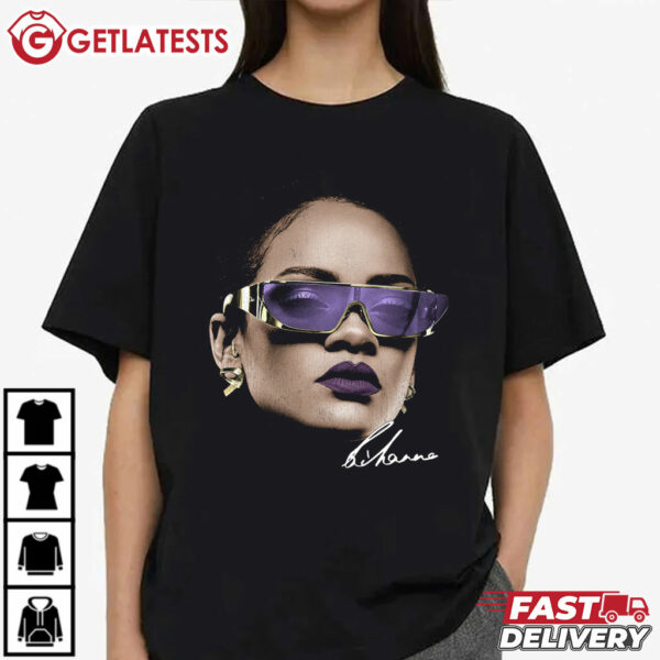 Rare Rihanna Concert Signature T Shirt (2)