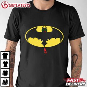 Toothless Dragon Batman T Shirt (2)