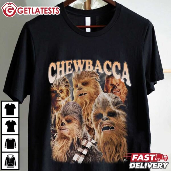 Chewbacca Wookiee warrior Star Wars T Shirt (1)