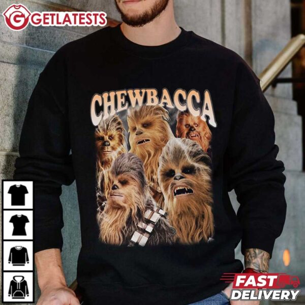 Chewbacca Wookiee warrior Star Wars T Shirt (4)