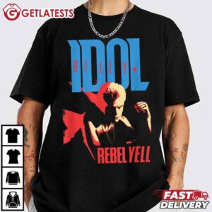 Billy Idol Rebel Yell T Shirt (3)