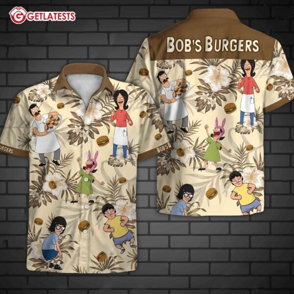 Bob Belcher Bob's Burgers Hawaiian Shirt
