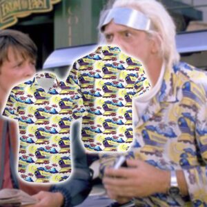 Doc Brown Back to the Future Hawaii Shirt