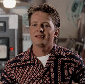 Marty McFly Back To The Future Hawaiian Shirt