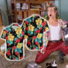 Jim Carrey Ace Ventura Tropical Floral Hawaiian Shirt (1)