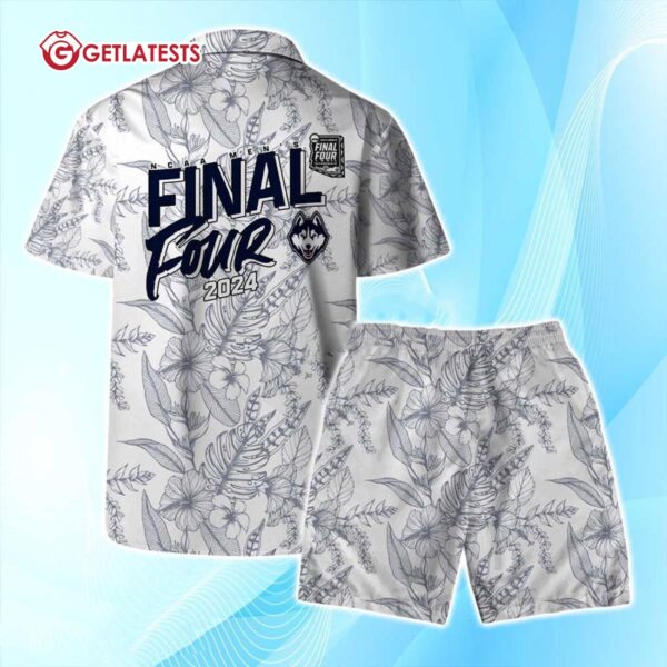UConn Huskies NCAA Men’s Final Four Hawaiian Shirt and Shorts (2)