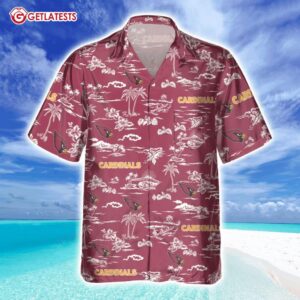 Arizona Cardinals Tropical Hawaiian Shirt