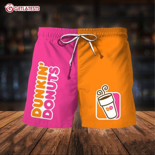 Dunkin Donuts Hawaiian Shorts (1)