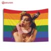 Chappell Roan Gay Pride Flag Tapestry (2)