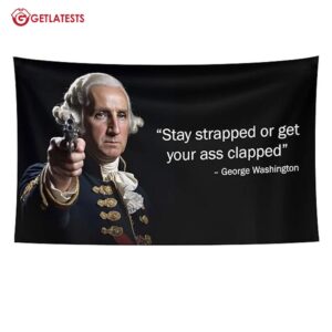 George Washington Hilarious Meme Tapestry Wall Decor (1)