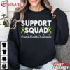 Support Squad Mental Health Awareness Green Ribbon T Shirt (2)