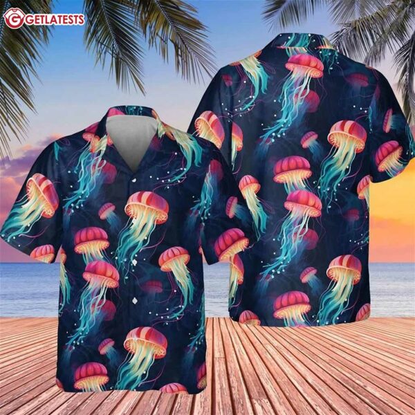 Jellyfish Aloha Summer Hawaiian Shirt