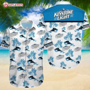 Keystone Light Beer Lover Hawaiian Shirt