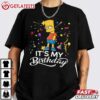 Bart Simpson It's My Birthday Funny T Shirt (3)