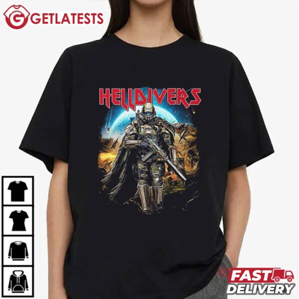 Helldivers 2 Gamer T Shirt (3)