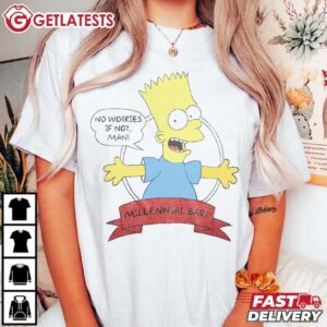 Millennial Bart Simpson No Worries If Not T Shirt (2)