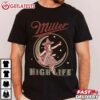 Miller High Life Moon Vintage Logo T Shirt (3)