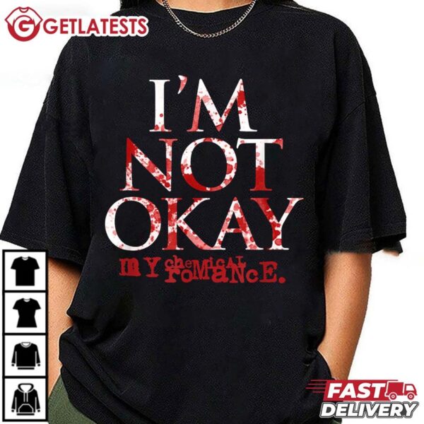 My Chemical Romance I'm Not Ok T Shirt (2)