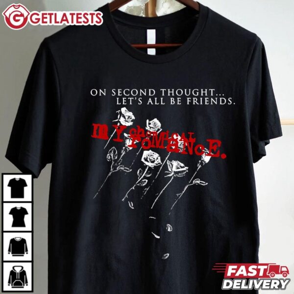 My Chemical Romance Let's All Be Friends T Shirt (1)