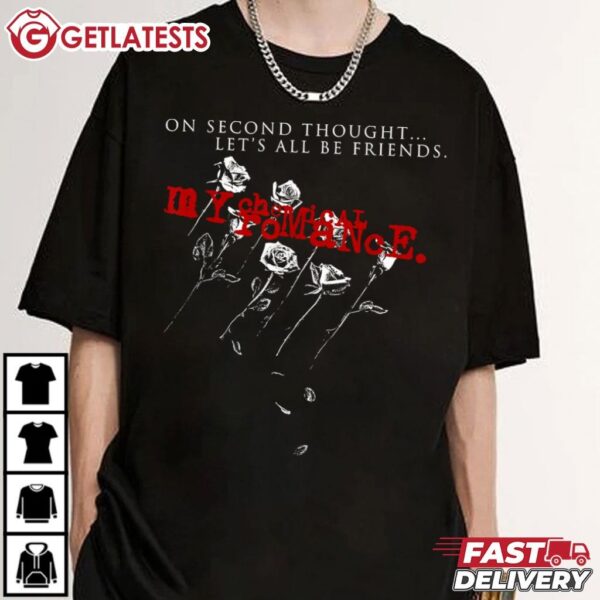 My Chemical Romance Let's All Be Friends T Shirt (3)