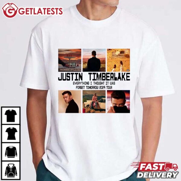 Justin Timberlake Forget Tomorrow World Tour T Shirt (3)