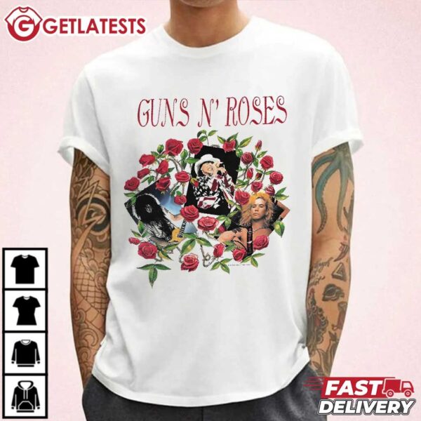 Guns N Roses Skin N' Bones 1993 Tour T Shirt (2)