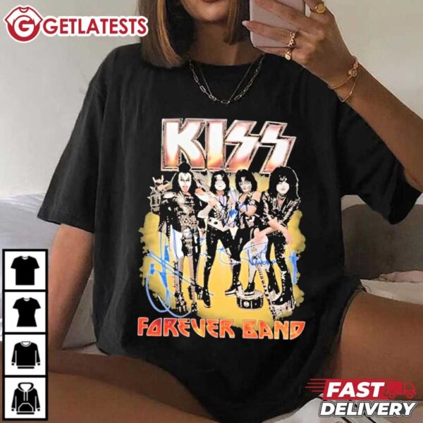 Kiss Forever Band T Shirt (2)