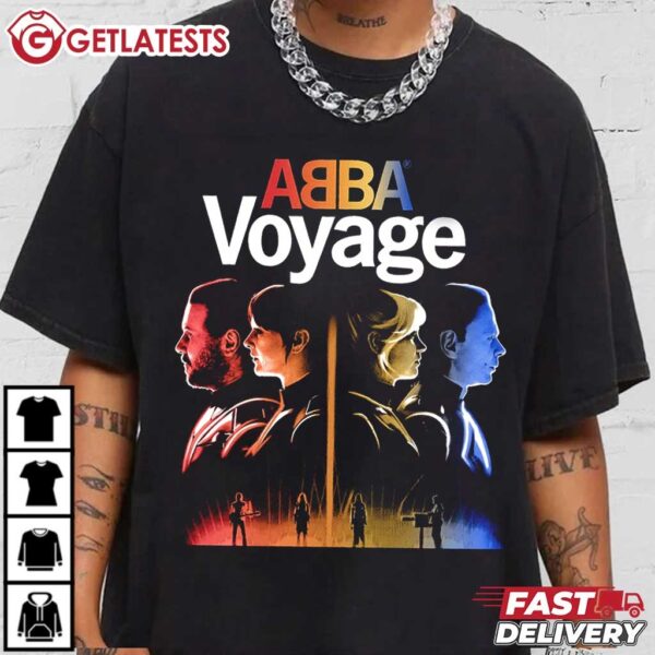 ABBA Voyage London Concert T Shirt (2)