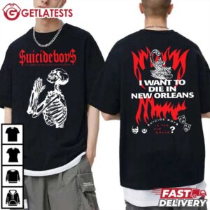 Suicideboys I Want To Die In New Orleans Tour T Shirt (2)