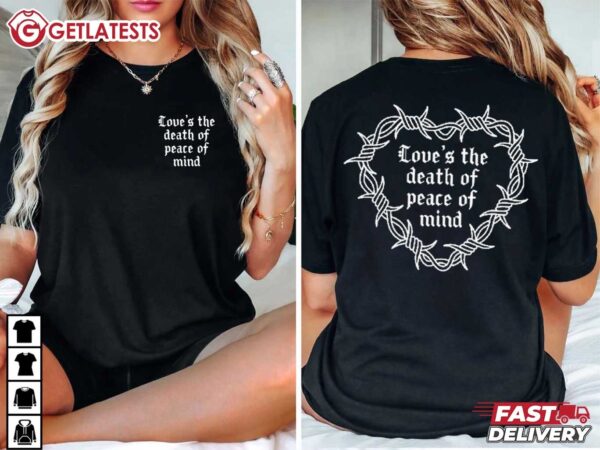 The Death of Peace of Mind Bad Omens T Shirt (2)