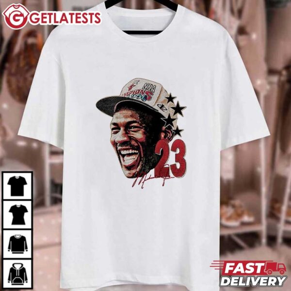 Michael Jordan NBA Champions Signature T Shirt (1)
