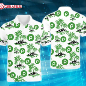Publix Brand Palm Tree Island Polo Shirt