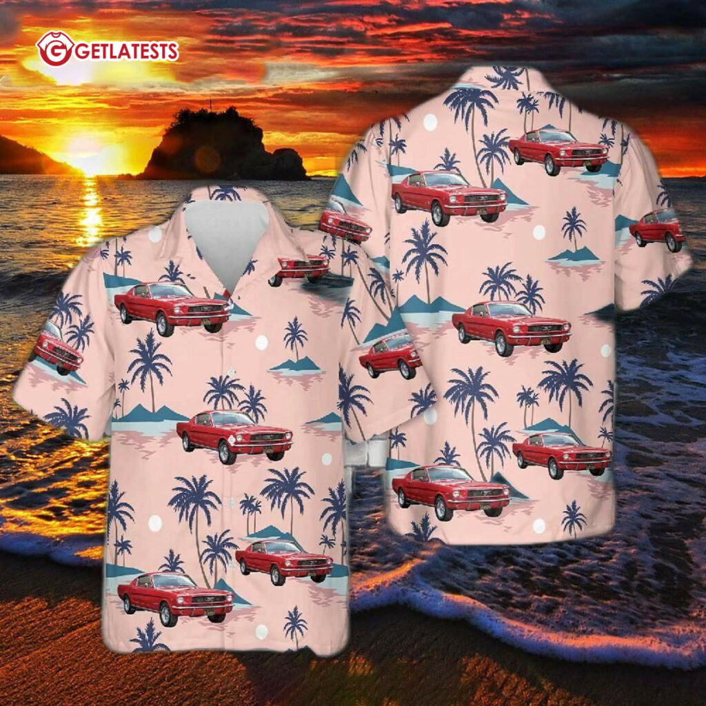 1966 Ford Mustang Fastback C code Hawaiian Shirt