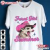 Feral Girl Summer Opossum Funny T Shirt (1)
