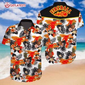 Fireball Cinnamon Whisky Summer Hawaii Shirt