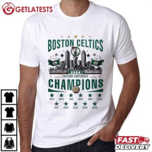 Boston Celtics Eastern Conference Champions 2024 T Shirt (2)