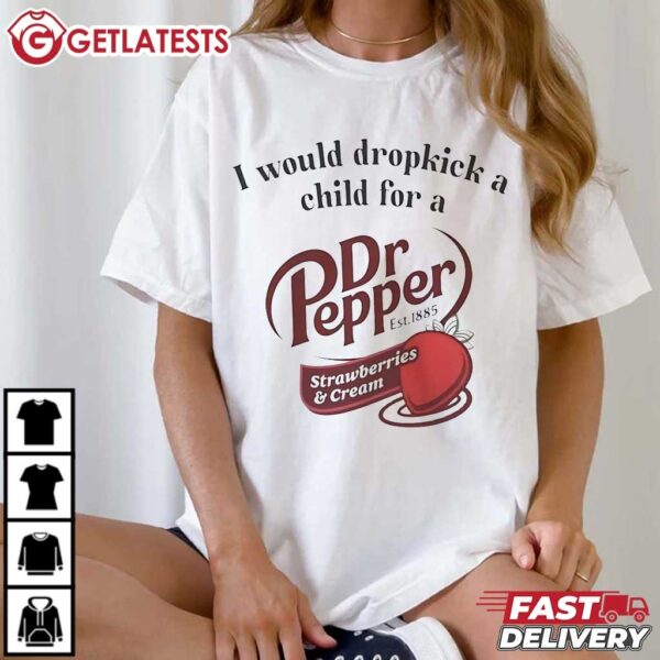 I would Dropkick a Child for a Dr Pepper T Shirt (2)