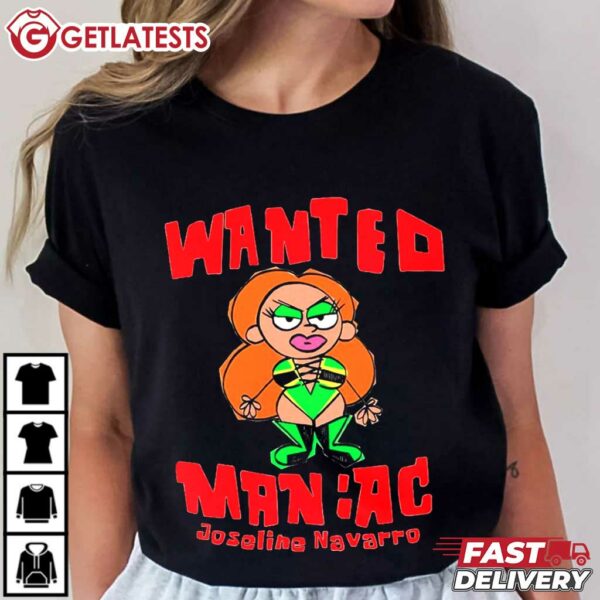 Wanted Maniac Joseline Navarro T Shirt (2)