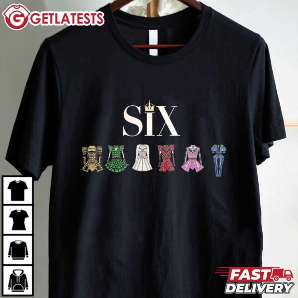 Six the Musical T Shirt (1)