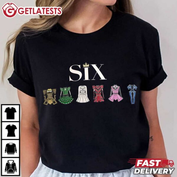 Six the Musical T Shirt (2)