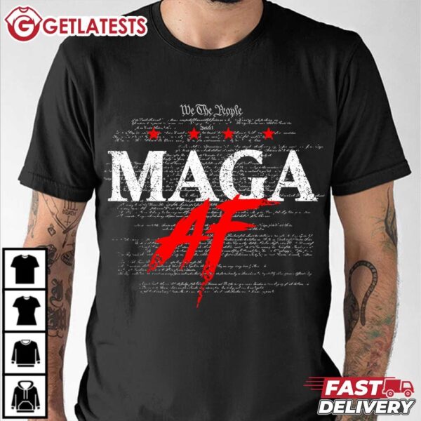 We The People Maga AF T Shirt (2)