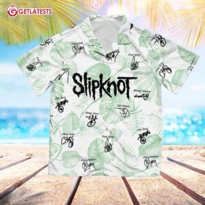 Slipknot Member Signature Hawaiian Shirt