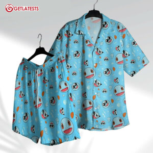 Pokemon Squirtle Cool Water Type Hawaiian Shirt And Short (2)