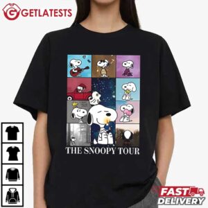 Snoopy The Eras Tour Swifties T Shirt (3)